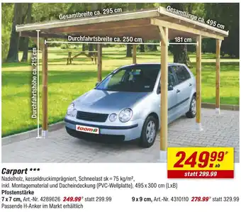 toom Baumarkt Carport Angebot