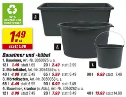 toom Baumarkt Baueimer und -kübel Angebot
