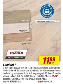 toom Baumarkt Toom laminat Angebot