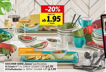 SCONTO Peill + putzler geschirr-serie „genua“ Angebot