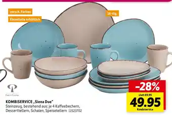 SCONTO Peill + putzler kombiservice „siena due“ Angebot