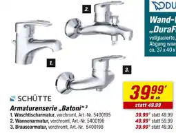 toom Baumarkt Armaturenserie „batoni“ Angebot