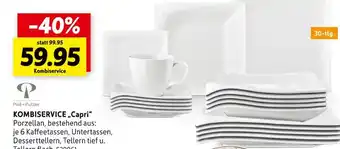 SCONTO Peill + putzler kombiservice „capri“ Angebot