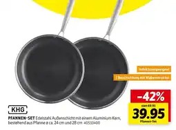 SCONTO Khg pfannen-set Angebot
