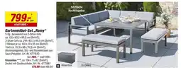 toom Baumarkt Gartenmöbel-set „romy“ Angebot