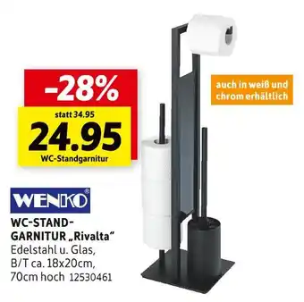 SCONTO Wenko wc-standgarnitur „rivalta“ Angebot