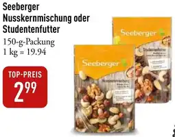 Galeria Markthalle Seeberger Nusskernmischung oder Studentenfutter Angebot