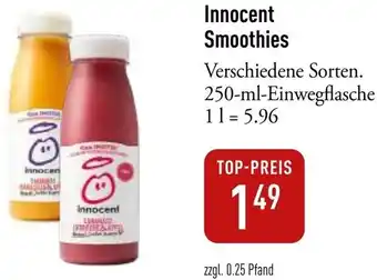 Galeria Markthalle Innocent Smoothies Angebot