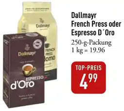 Galeria Markthalle Dallmayr French Press oder Espresso D'Oro Angebot