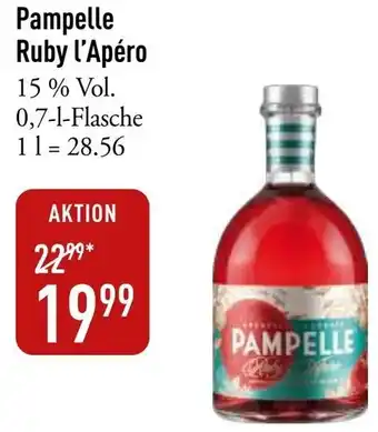 Galeria Markthalle Pampelle Ruby l'Apéro Angebot