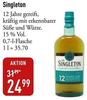 Galeria Markthalle Singleton Angebot