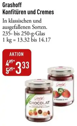 Galeria Markthalle Grashoff Konfitüren und Cremes Angebot