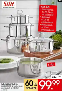 Zurbrüggen Silit Topfset ALICANTE, 5-tlg. Angebot