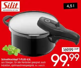 Zurbrüggen Silit Schnellkochtopf T-PLUS 4,5 l Angebot