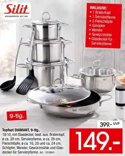 Zurbrüggen Silit Topfset DIAMANT, 9-tlg. Angebot