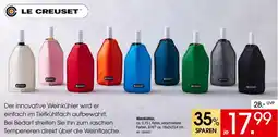 Zurbrüggen LE CREUSET Weinkühler Angebot