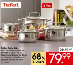 Zurbrüggen Tefal Topfset Duetto 4-tlg. Angebot