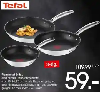 Zurbrüggen Tefal Pfannenset 3-tlg. Angebot