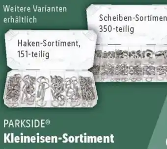 Lidl PARKSIDE Kleineisen-Sortiment Angebot
