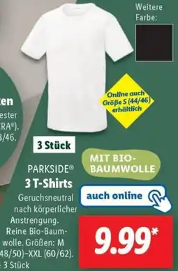 Lidl PARKSIDE 3 T-Shirts Angebot