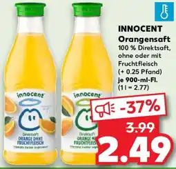 Kaufland INNOCENT Orangensaft Angebot