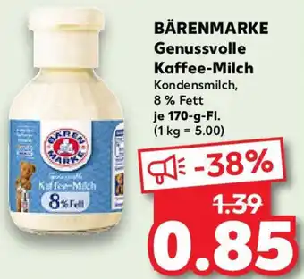 Kaufland BÄRENMARKE Genussvolle Kaffee-Milch Angebot