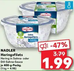 Kaufland NADLER Heringsfilets Angebot