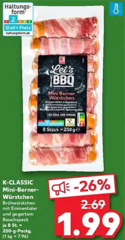 Kaufland K-CLASSIC Mini-Berner Würstchen Angebot