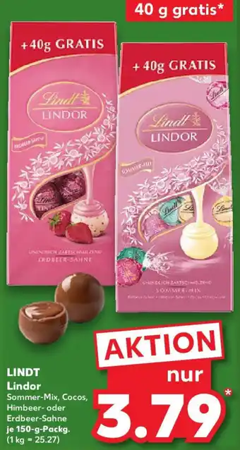 Kaufland LINDT Lindor Angebot