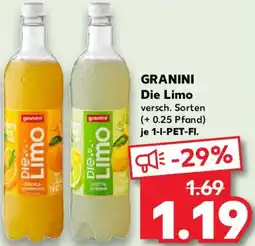 Kaufland GRANINI Die Limo Angebot