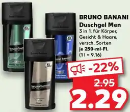 Kaufland BRUNO BANANI Duschgel Men Angebot