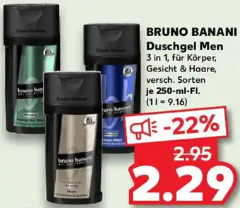 Kaufland BRUNO BANANI Duschgel Men Angebot