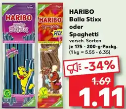 Kaufland HARIBO Balla Stixx oder Spaghetti Angebot