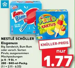 Kaufland NESTLÉ SCHÖLLER Eisgenuss Angebot
