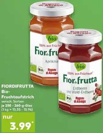 Kaufland FIORDIFRUTTA Bio Fruchtaufstrich Angebot