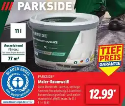 Lidl PARKSIDE Maler-Raumweiß Angebot