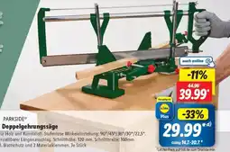 Lidl PARKSIDE Doppelgehrungssäge Angebot