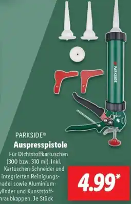Lidl PARKSIDE Auspresspistole Angebot