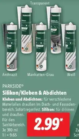 Lidl PARKSIDE Silikon/Kleben & Abdichten Angebot