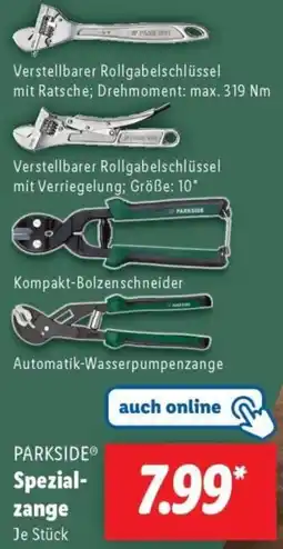 Lidl PARKSIDE Spezialzange Angebot