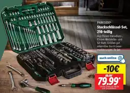 Lidl PARKSIDE Steckschlüssel-Set, 216-teilig Angebot