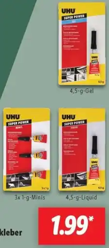 Lidl UHU Sekundenkleber Angebot