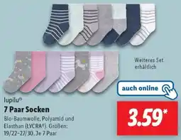 Lidl lupilu 7 Paar Socken Angebot