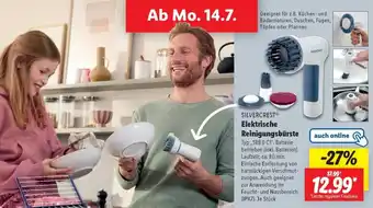 Lidl SILVERCREST Elektrische Reinigungsbürste Angebot