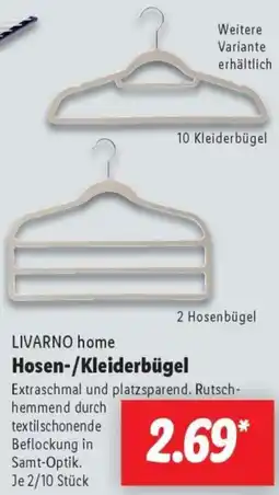 Lidl LIVARNO home Hosen-/Kleiderbügel Angebot