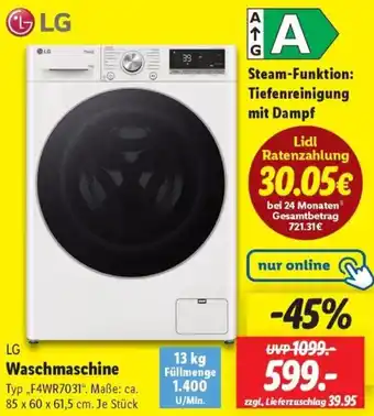 Lidl LG Waschmaschine Angebot