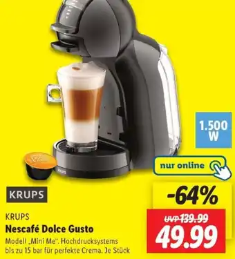 Lidl KRUPS Nescafé Dolce Gusto Angebot