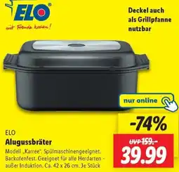 Lidl ELO Alugussbräter Angebot