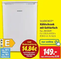 Lidl SILVERCREST Kühlschrank mit Gefrierfach Angebot