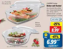 Lidl LIVARNO home Bräter mit Deckel Angebot